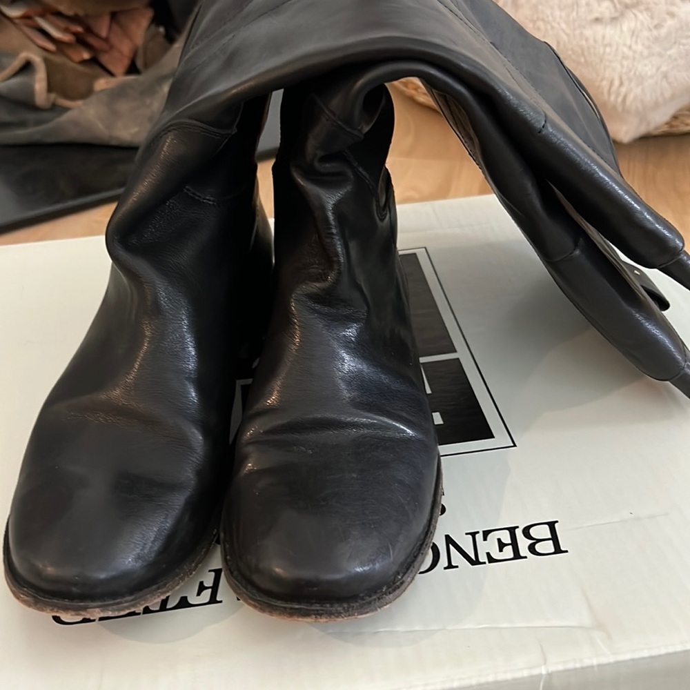 Frye Paige tall riding boot black size 9.5